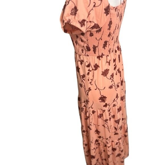 Daily Practice by Anthropologie Tiered Maxi floral cotton Extra Small Floral - Picture 4 of 12